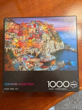 Buffalo Signature Collection 1000-Piece Jigsaw Puzzle - Colorful Cinque Terre